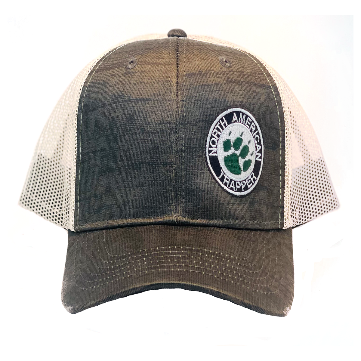 Oilskin Grey Hat North American Trapper
