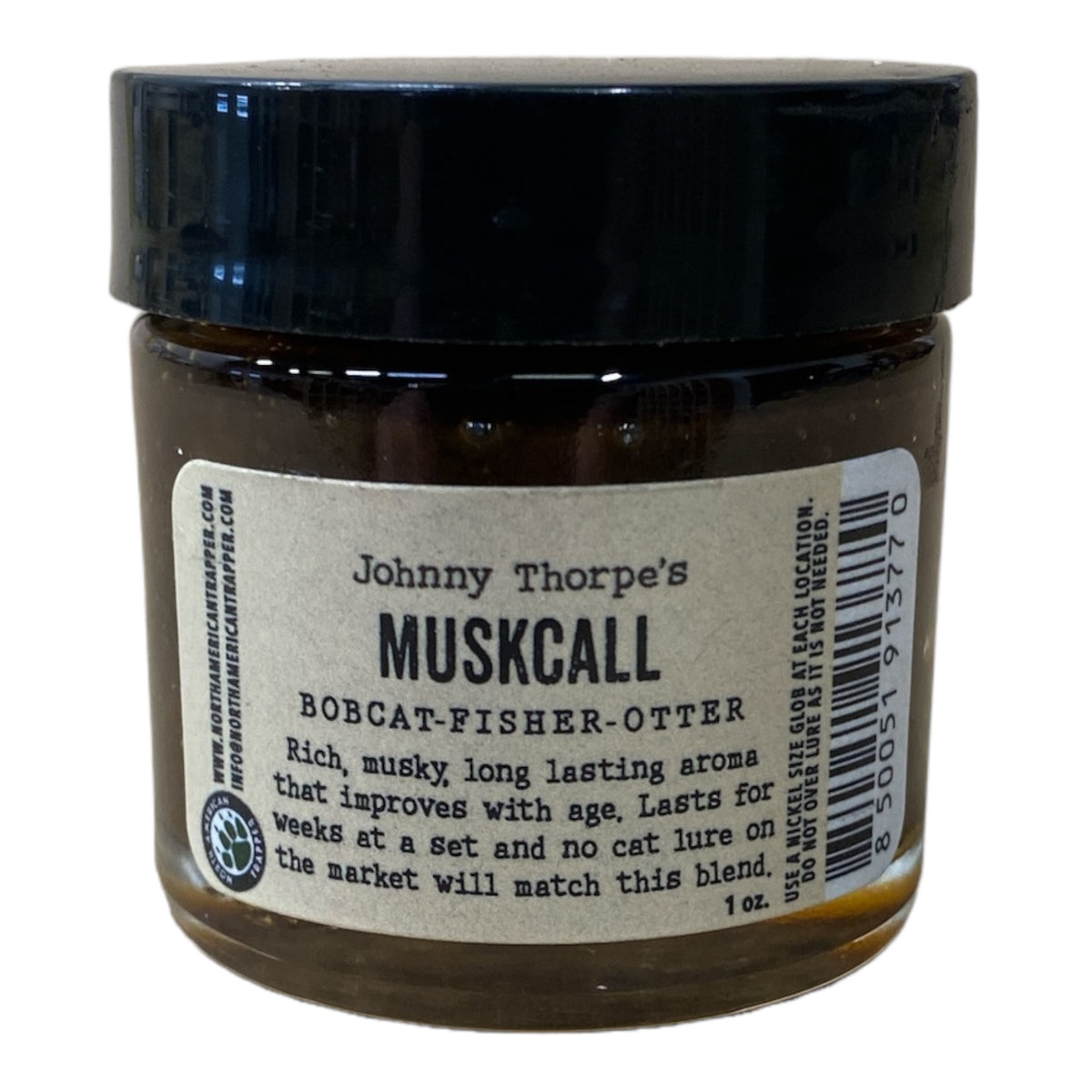 'MUSKCALL' Johnny Thorpe Lure Collection North American Trapper