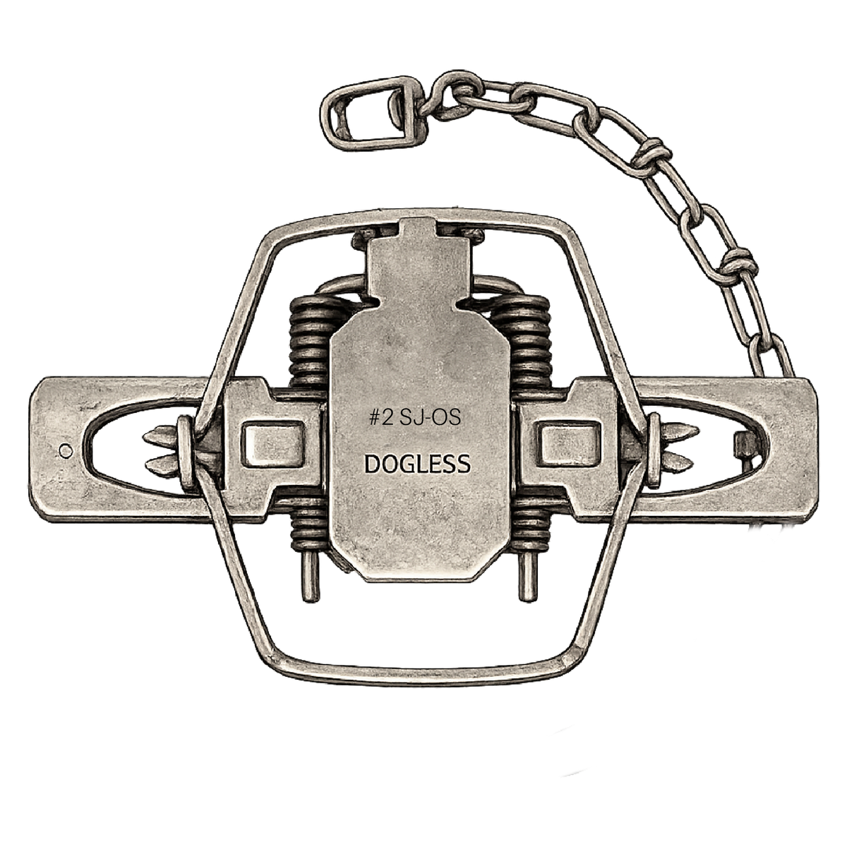 Duke Pro Series #2 OS Dogless 4x4 Trap | Coyote, Fox & Bobcat