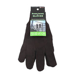 Brown Jersey Gloves