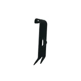 Staking system components in hand for easy transport and field use