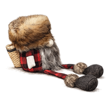 Signature Mountainman Fur Gnome | Handcrafted Rustic Cabin & Lodge Décor