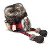 Signature Mountainman Fur Gnome | Handcrafted Rustic Cabin & Lodge Décor