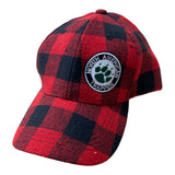 Red Woolrich Plaid Hat