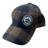 Brown Woolrich Plaid Hat