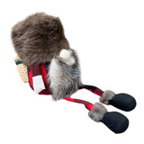 Signature Mountainman Fur Gnome | Handcrafted Rustic Cabin & Lodge Décor