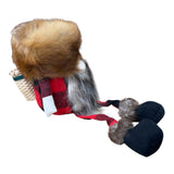 Signature Mountainman Fur Gnome | Handcrafted Rustic Cabin & Lodge Décor