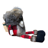Signature Mountainman Fur Gnome | Handcrafted Rustic Cabin & Lodge Décor