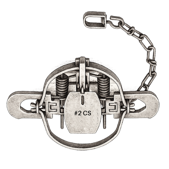 Duke Coil Spring Traps | Coyote, Fox, Bobcat & Beaver Traps