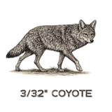 3/32" Coyote Snare | Dakotaline™