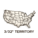3/32" Territory | Dakotaline™