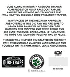 NAT DP Raccoon Trapping DVD