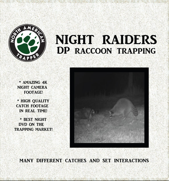 NAT Night Raiders ~ Raccoon Trapping DVD