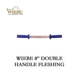 Wiebe 8″ Double Handle Fleshing Knife